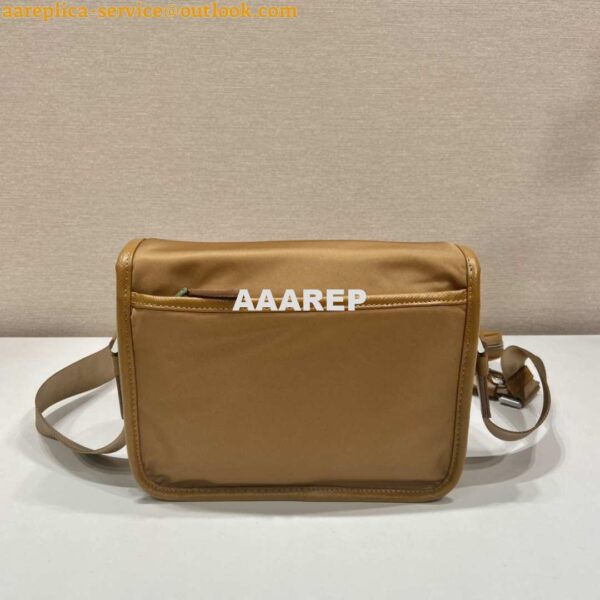 Replica Prada 2VD034 Nylon messenger bag shoulder bag Tan 5