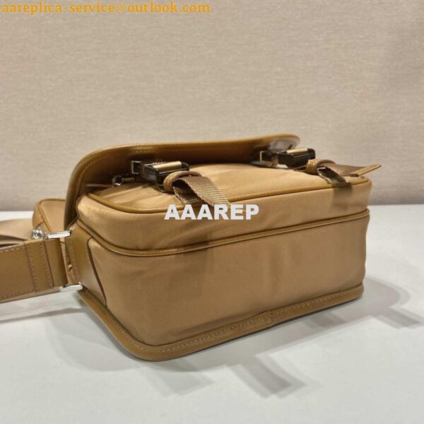 Replica Prada 2VD034 Nylon messenger bag shoulder bag Tan 6