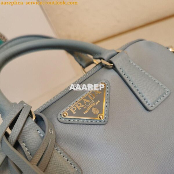 Replica Prada Re-Edition 2005 Nylon Bag 1BB846 Astral Blue 6