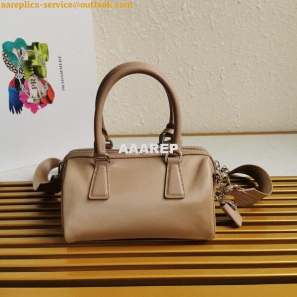 Replica Prada Re-Edition 2005 Nylon Bag 1BB846 Nude 11