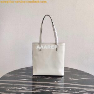 Replica Prada Saffiano Leather 1BG342 Tote White 2