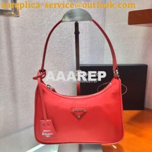 Replica Prada Re-edition 2005 Re-nylon Mini Bag with Saffiano Leather