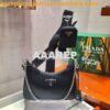 Replica Prada Re-edition 2005 Saffiano Leather Bag 1BH204 Black