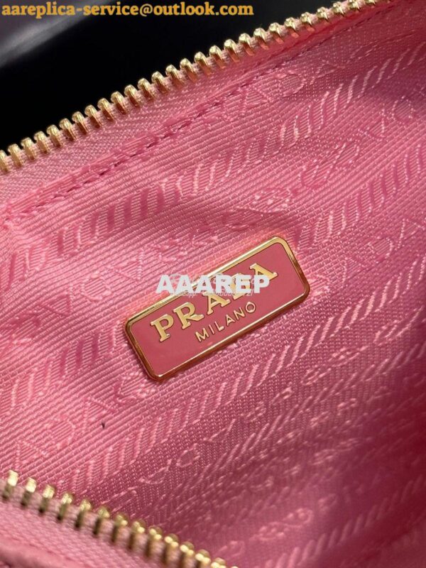 Replica Prada Re-edition 2005 Saffiano Leather Bag 1BH204 Petal Pink 13