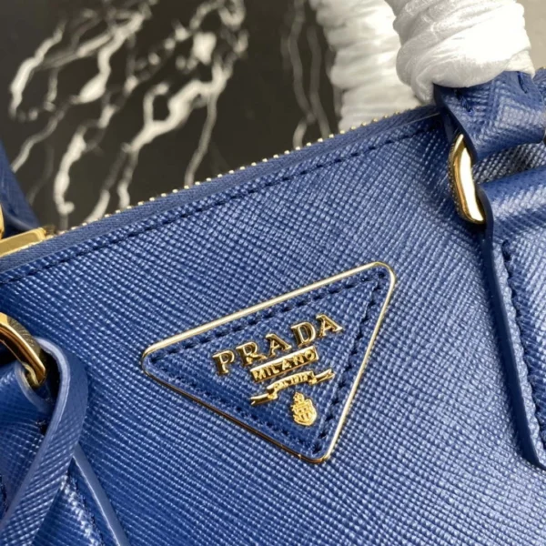 Replica Prada 1BA906 Prada Galleria Saffiano leather mini-bag Light Blue 5