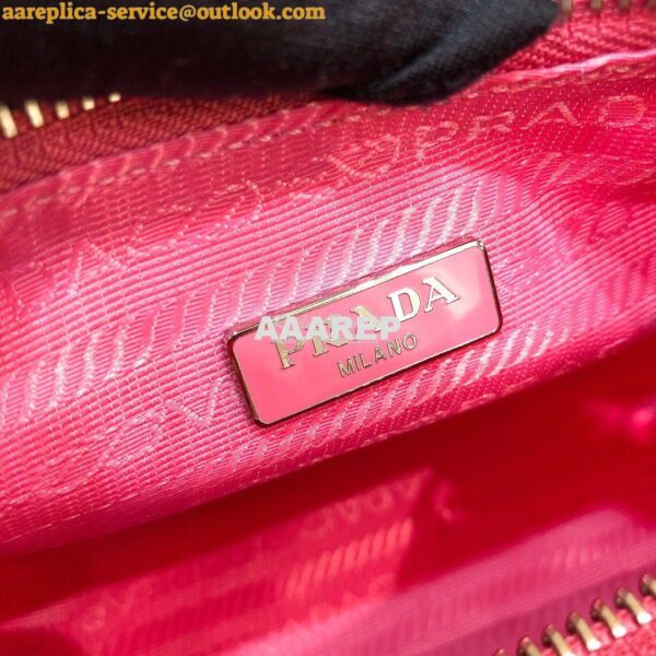 Replica Prada Re-Edition Nylon Multi-Pochette Bag 1BH204 Pink 12