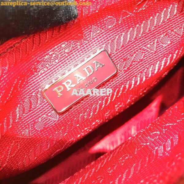 Replica Prada Re-Edition Nylon Multi-Pochette Bag 1BH204 Wine 14