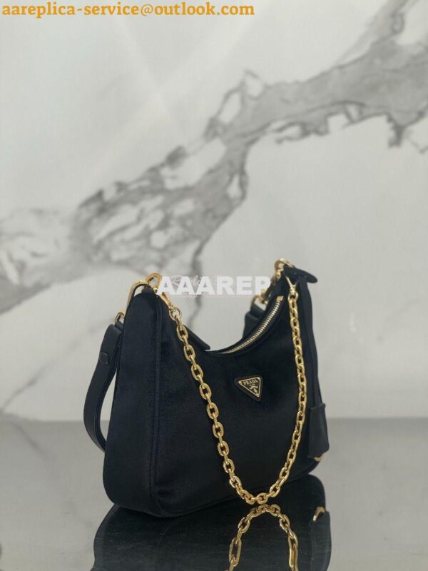 Replica Prada Re-Edition velvet mini-bag 1BC204 6