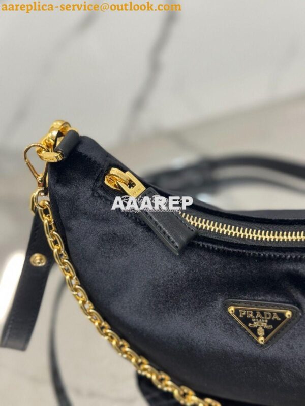 Replica Prada Re-Edition velvet mini-bag 1BC204 9