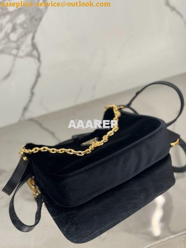 Replica Prada Re-Edition velvet mini-bag 1BC204 14