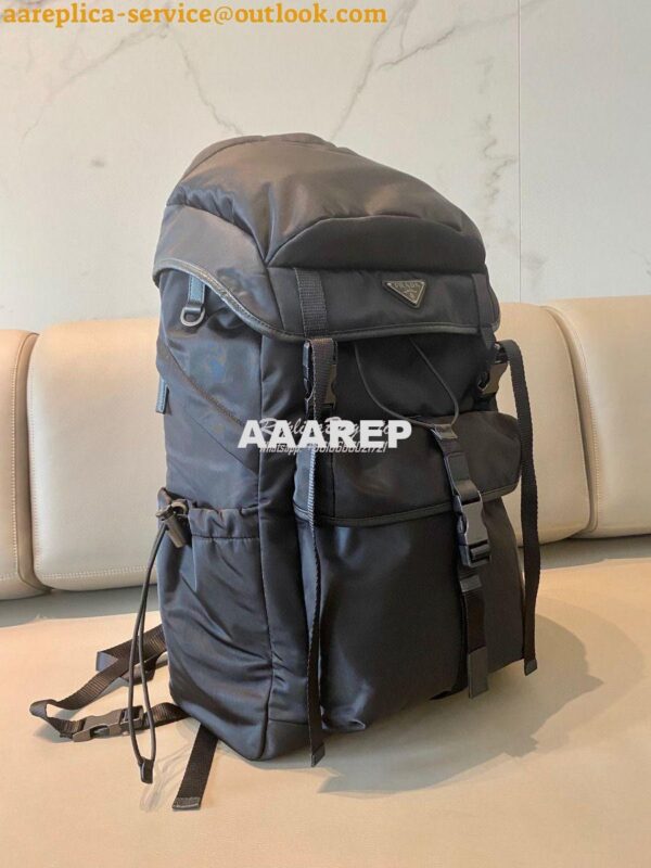 Replica Prada Re-nylon And Saffiano Leather Backpack 2VZ079 5