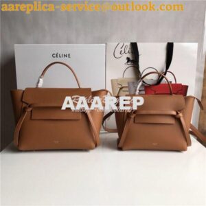 Replica Celine Belt Bag In Brown Grained Calfskin 2 sizes 2