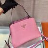 Replica Prada 1BA282 Medium Saffiano Leather Prada Matinee Bag Red 2