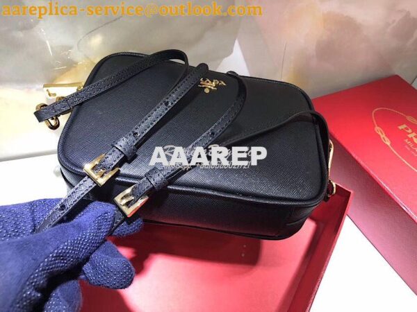 Replica Prada Saffiano Leather Camera Bag 1BH036 5