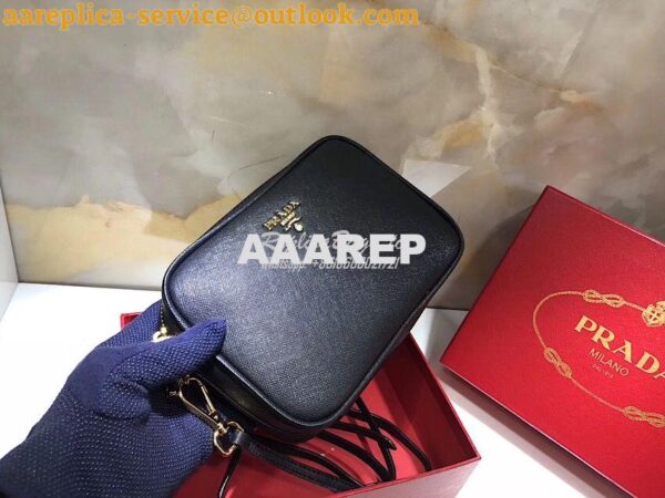 Replica Prada Saffiano Leather Camera Bag 1BH036 6