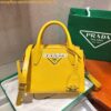 Replica Prada Saffiano Leather Pouch 2NH009 Black 2