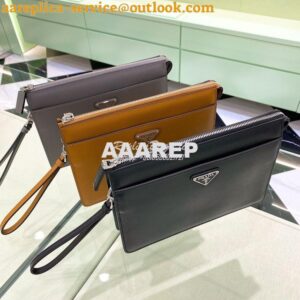 Replica Prada Saffiano Leather Pouch 2VF032 2