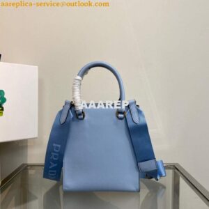 Replica Prada 1BA333 Small Saffiano leather handbag Blue 2