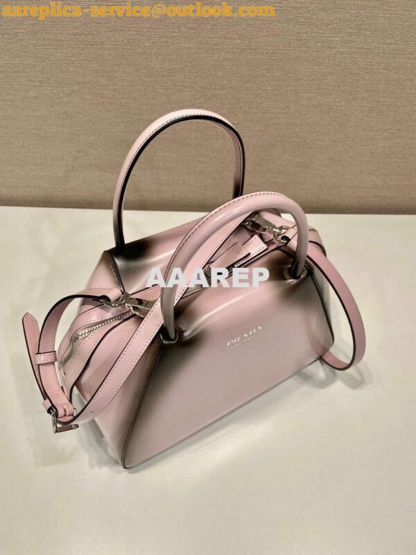 Replica Prada 1BA366 Small brushed leather Prada Supernova handbag Alabaster S 3