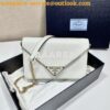 Replica Prada Saffiano Leather Symbole Bag 1BD270 Beige 2