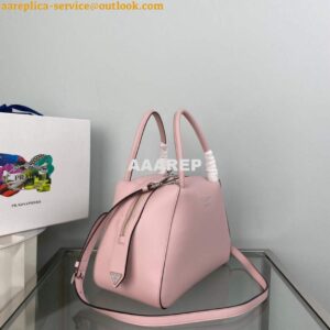 Replica Prada 1BA366 Small leather handbag Alabaster Pink 2