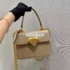 Replica Prada Saffiano Leather Symbole Bag 1BN02 Green