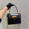 Replica Prada Saffiano Leather Symbole Bag 1BN021 Beige