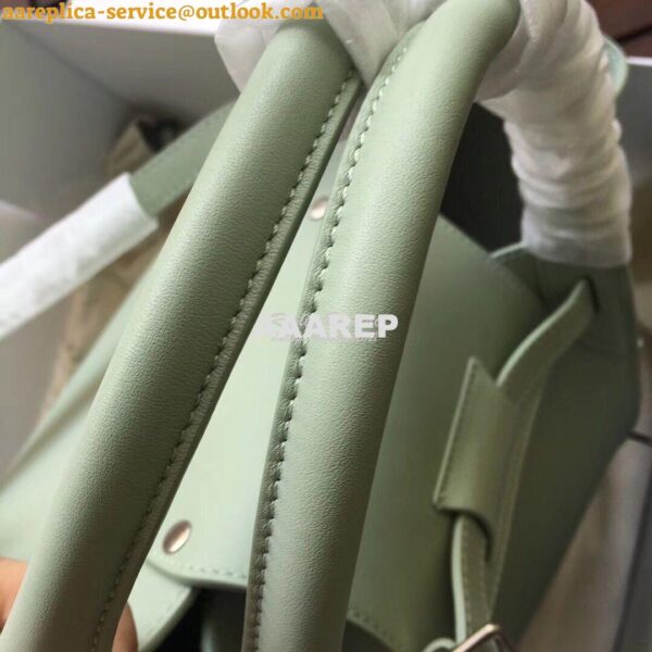 Replica Celine Big Bag With Long Strap In Smooth Calfskin Mint 183313 4