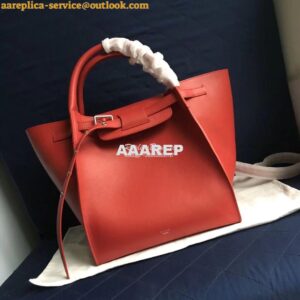 Replica Celine Big Bag With Long Strap In Smooth Calfskin Red 183313