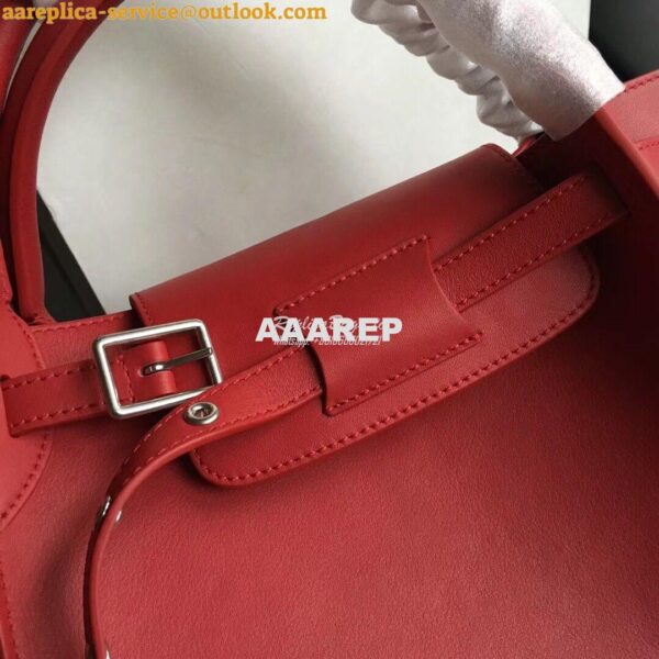 Replica Celine Big Bag With Long Strap In Smooth Calfskin Red 183313 7