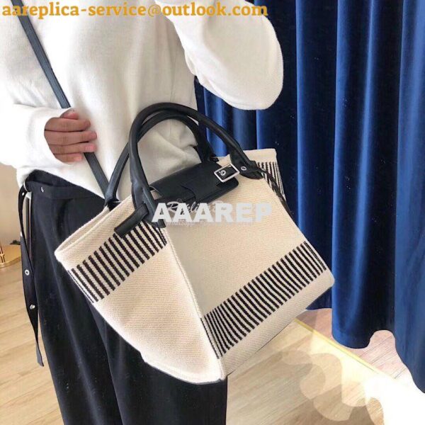 Replica Celine Big Bag With Long Strap In Textured Canvas 183313 15