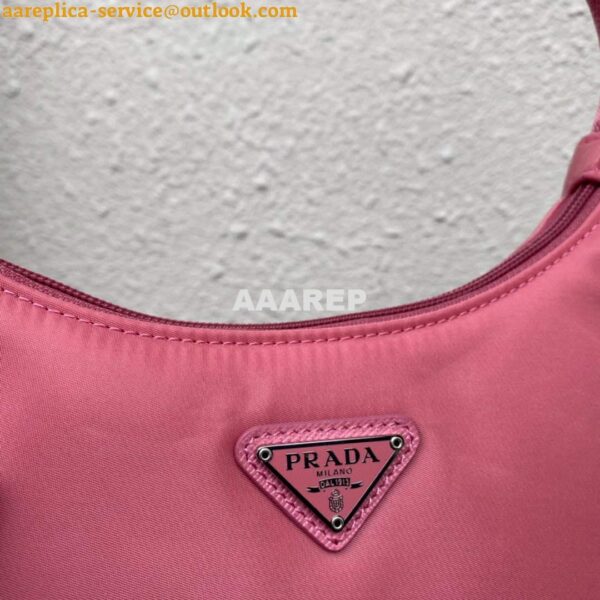 Replica Prada 1NE515 Re-Nylon Re-Edition 2000 mini-bag Pink 7