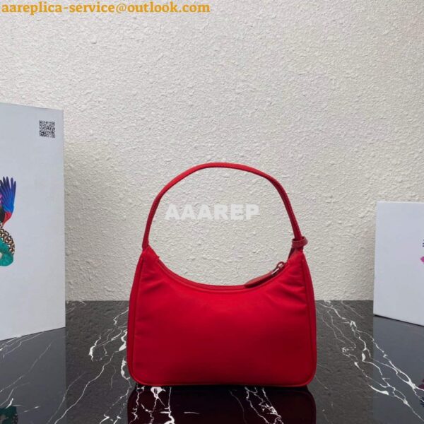 Replica Prada 1NE515 Re-Nylon Re-Edition 2000 mini-bag Red 3