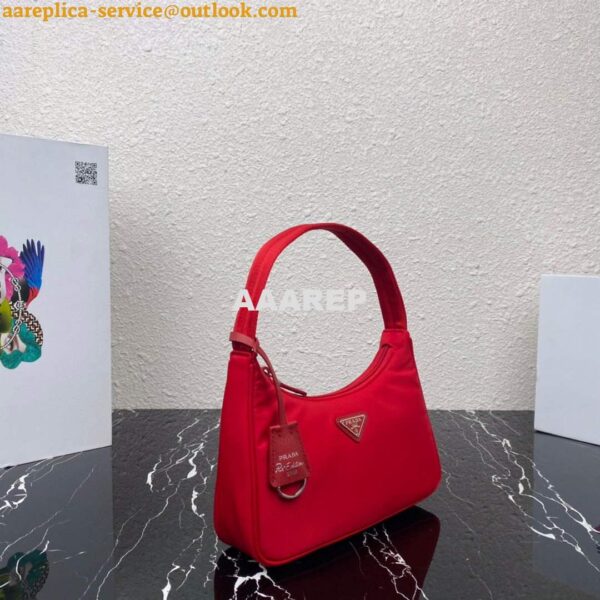 Replica Prada 1NE515 Re-Nylon Re-Edition 2000 mini-bag Red 4