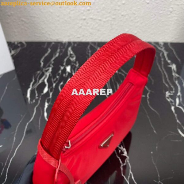 Replica Prada 1NE515 Re-Nylon Re-Edition 2000 mini-bag Red 7