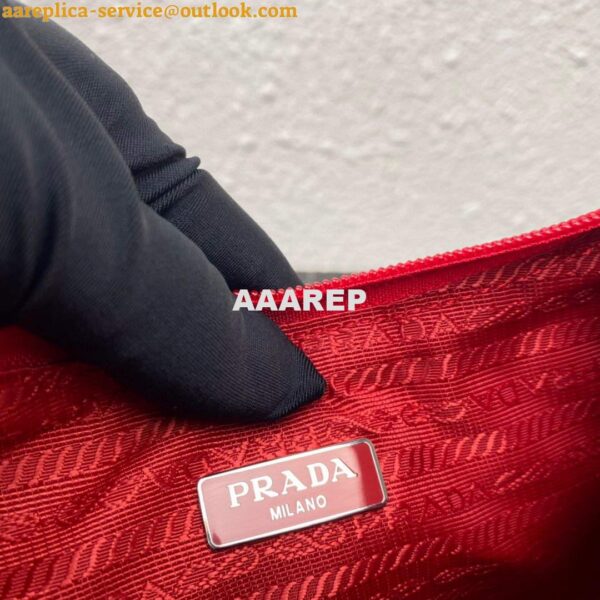 Replica Prada 1NE515 Re-Nylon Re-Edition 2000 mini-bag Red 10