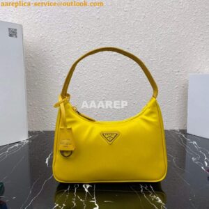 Replica Prada 1NE515 Re-Nylon Re-Edition 2000 mini-bag Yellow