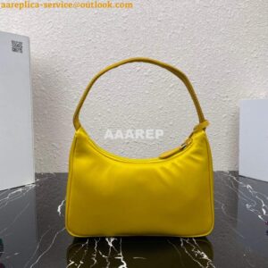 Replica Prada 1NE515 Re-Nylon Re-Edition 2000 mini-bag Yellow 2