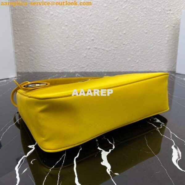 Replica Prada 1NE515 Re-Nylon Re-Edition 2000 mini-bag Yellow 6