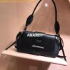 Replica Prada Sidonie leather shoulder bag 1BD168 Blue 2