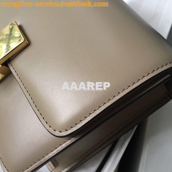 Replica Celine Classic Box Bag in Smooth Calfskin Beige 13