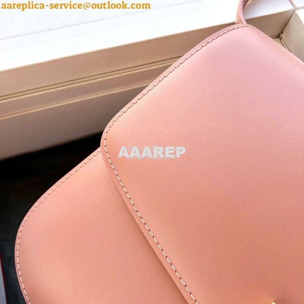 Replica Celine Classic Box Bag in Smooth Calfskin Blush 9