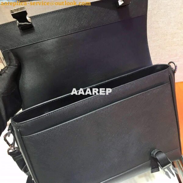 Replica Prada 2VD018 Shoulder Bag Men Black 8