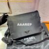 Replica Prada 2VD018 Shoulder Bag Men Black and Green