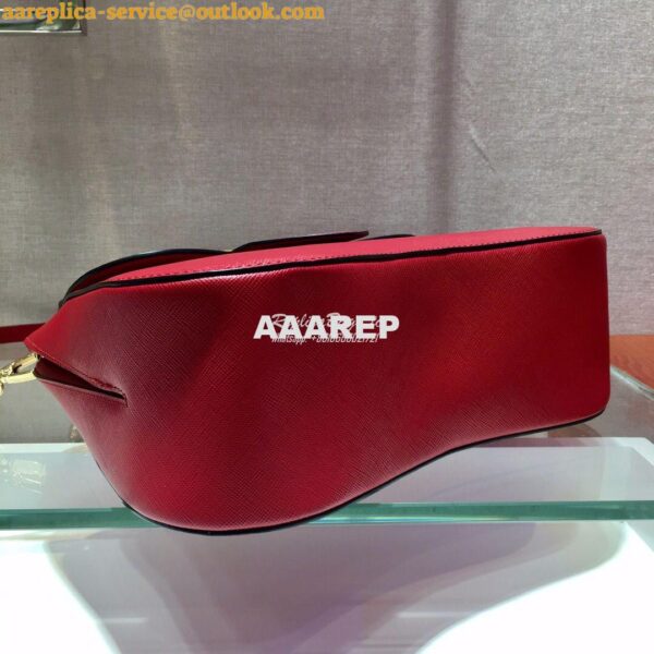 Replica Prada Sidonie Medium Bag 1BN005 Red 8