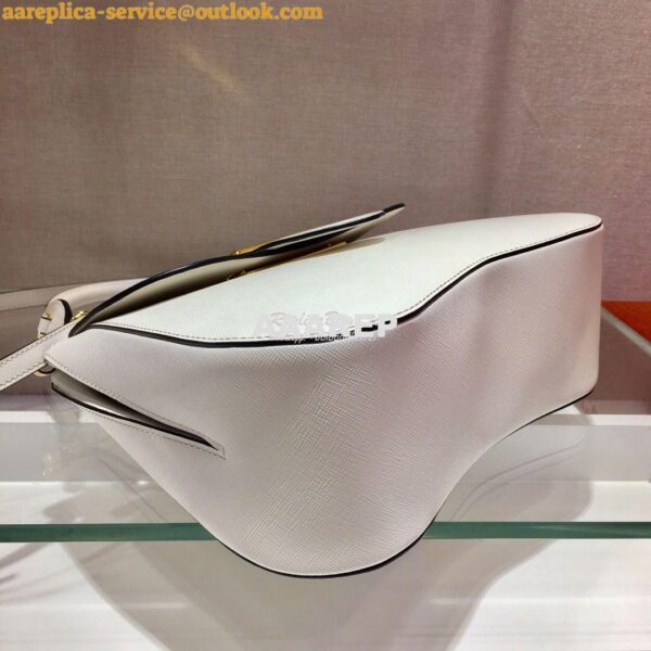 Replica Prada Sidonie Medium Bag 1BN005 White 11