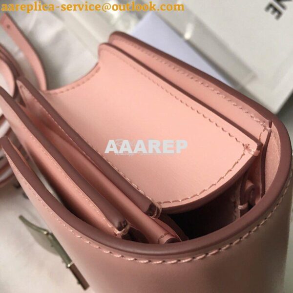 Replica Celine Classic Box Bag in Smooth Calfskin Light Pink 9