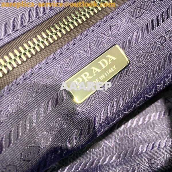 Replica Prada Signaux Bag Padded Nappa Leather 1BC165 Violet 15