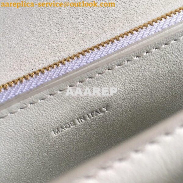 Replica Celine Classic Box Bag in Smooth Calfskin White 16