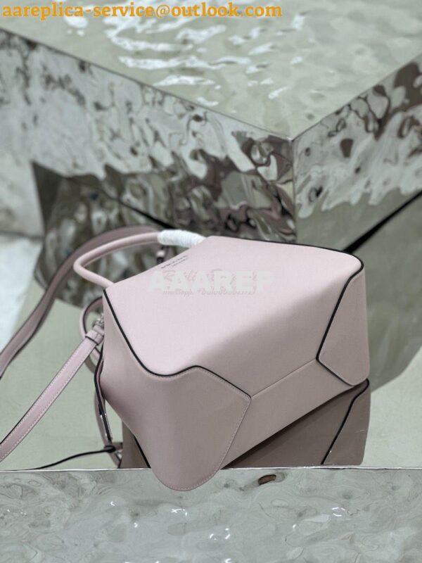 Replica Prada Small Leather Supernova Handbag 1BA366 Alabaster Pink 15